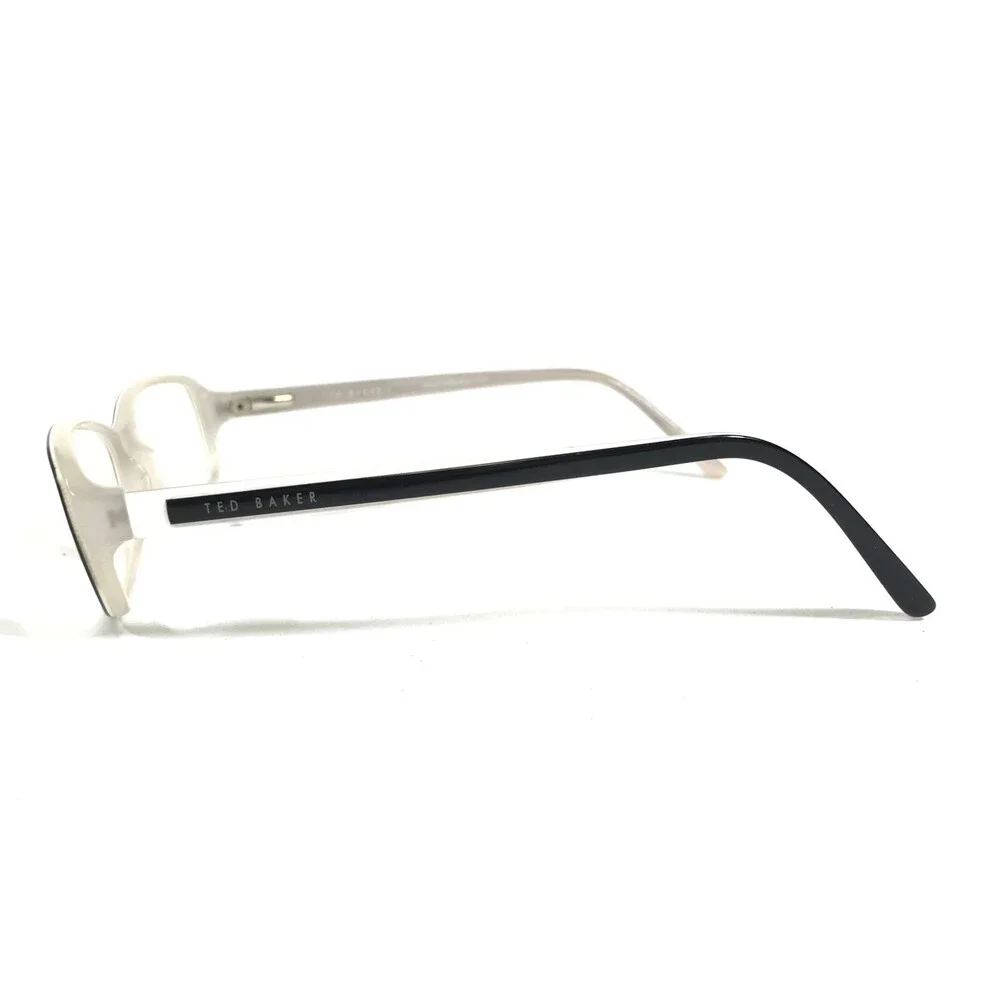 Ted Baker Eyeglasses Frames B827 EBO Revolver Black Gray Matte Clear 51-16-130